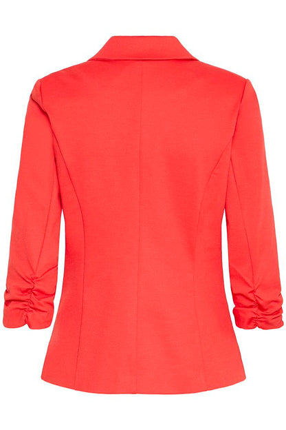 Fransa Jersey Blazer in Coral