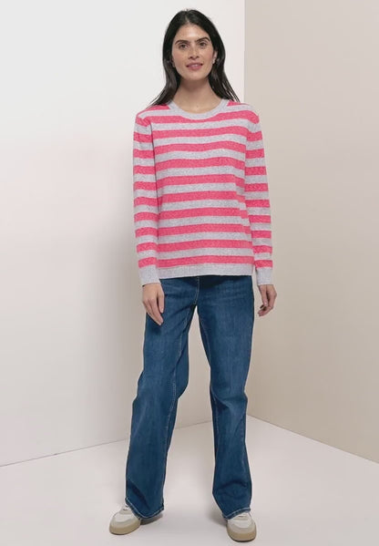 Cecil Cotton blend Stripe jumper 303615