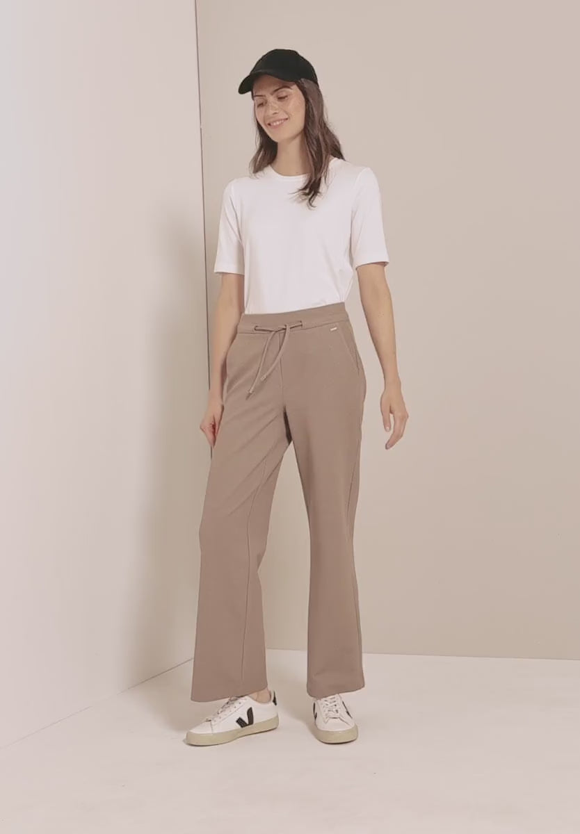 Cecil straight leg Jersey Trousers 30&quot; Length 379680