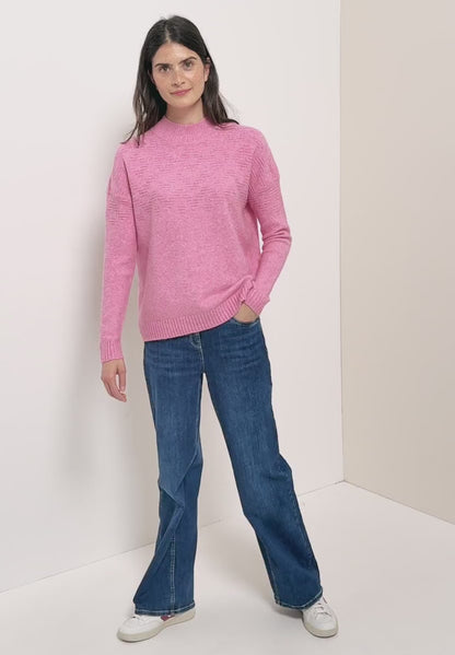 Cecil Supersoft Cosy Jumper in Blossom or Oatmeal 303539