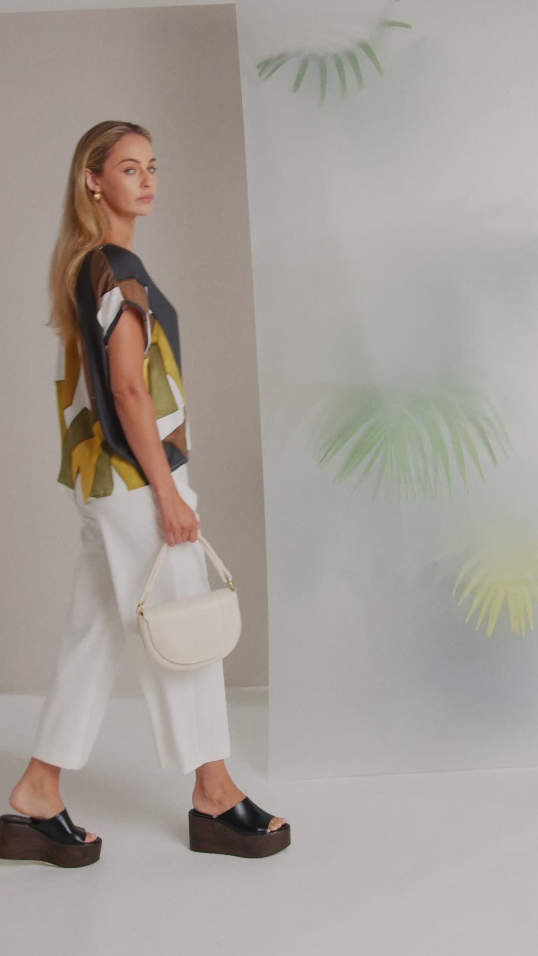 Naya Multi Colour Graphic Print Top Nas26150