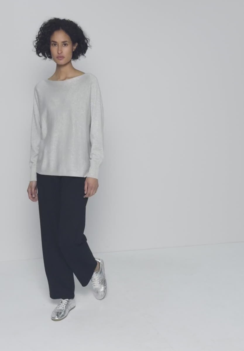 Street One Silver Shimmer Knit