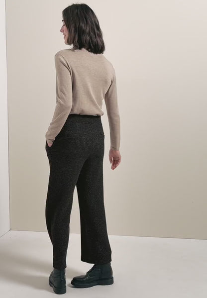 Cecil Crop trouser with Lurex. 26&quot; leg 380167