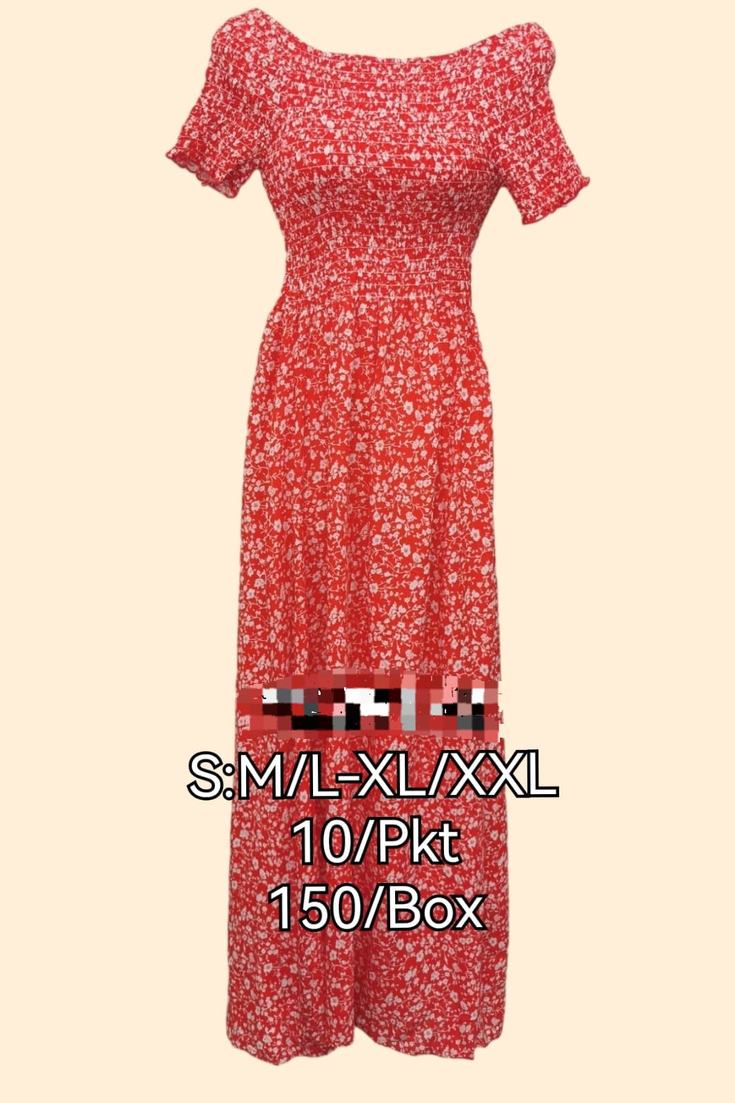 Daisy Summer Maxi Dress 291-2
