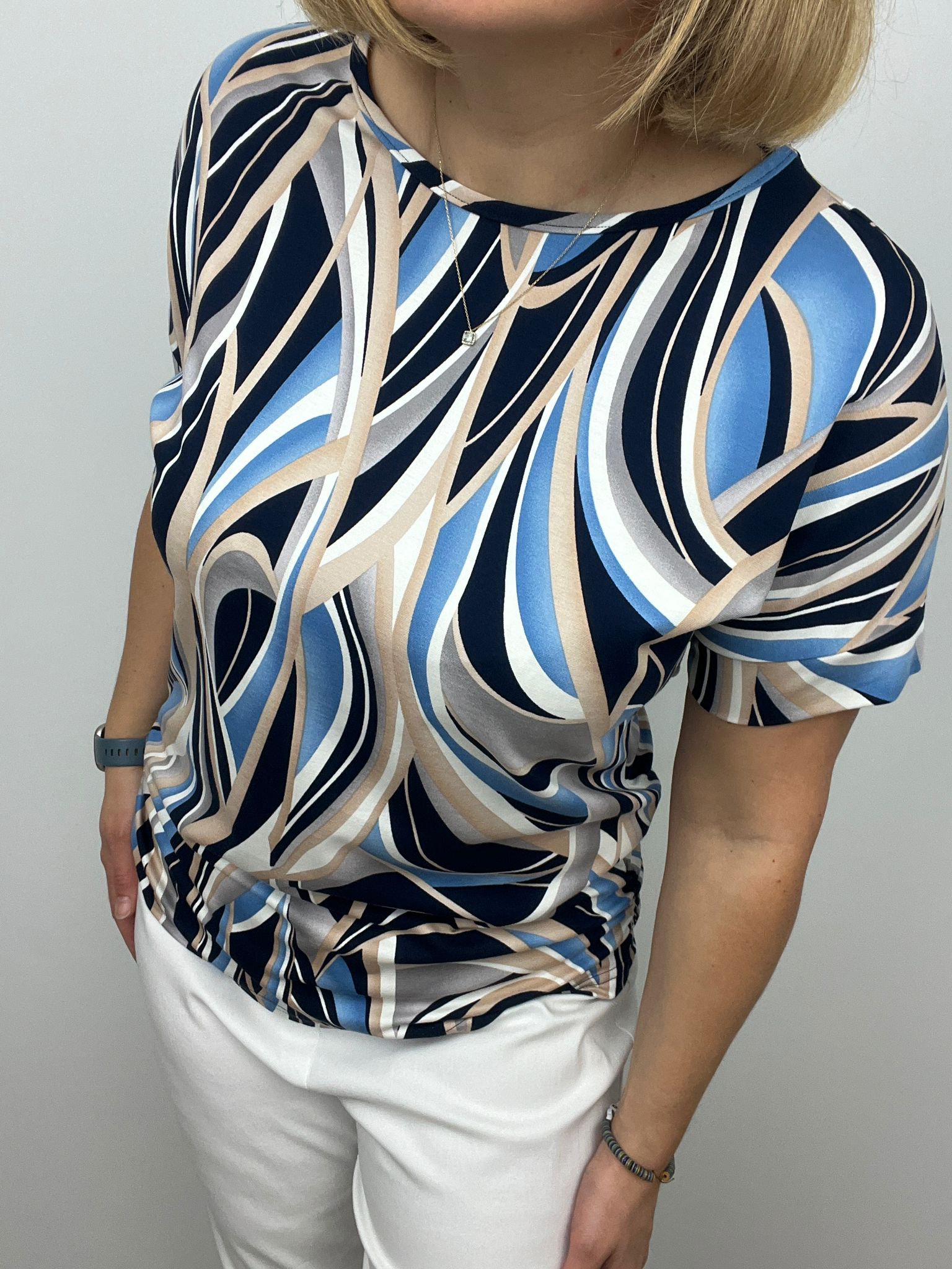 Ilona Short Sleeve Round neck top