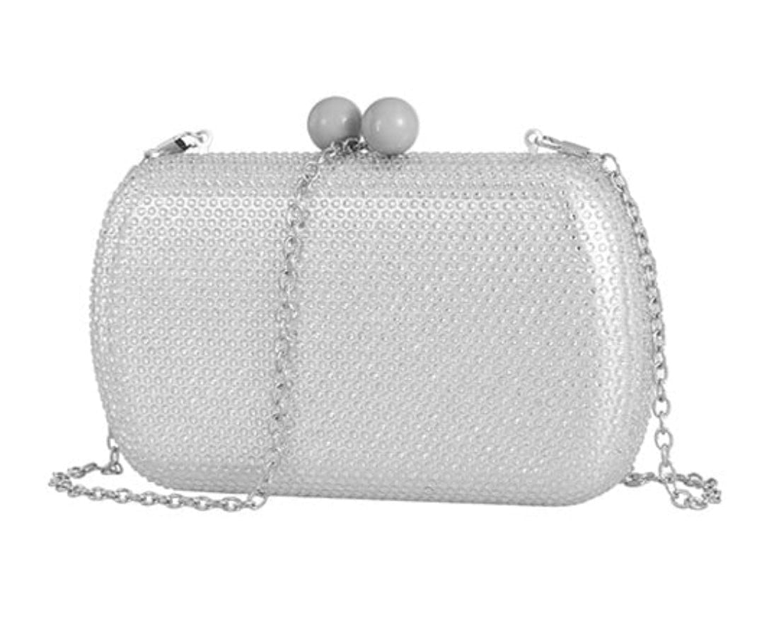 Pulse Crystal Rhinestone embellished clutch bag