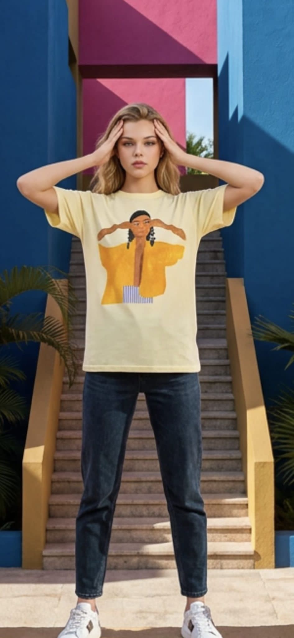 Zola T Shirt in Lemon