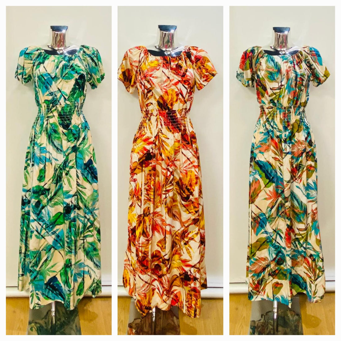 Tara Summer maxi Dress 2288-1 Tropical