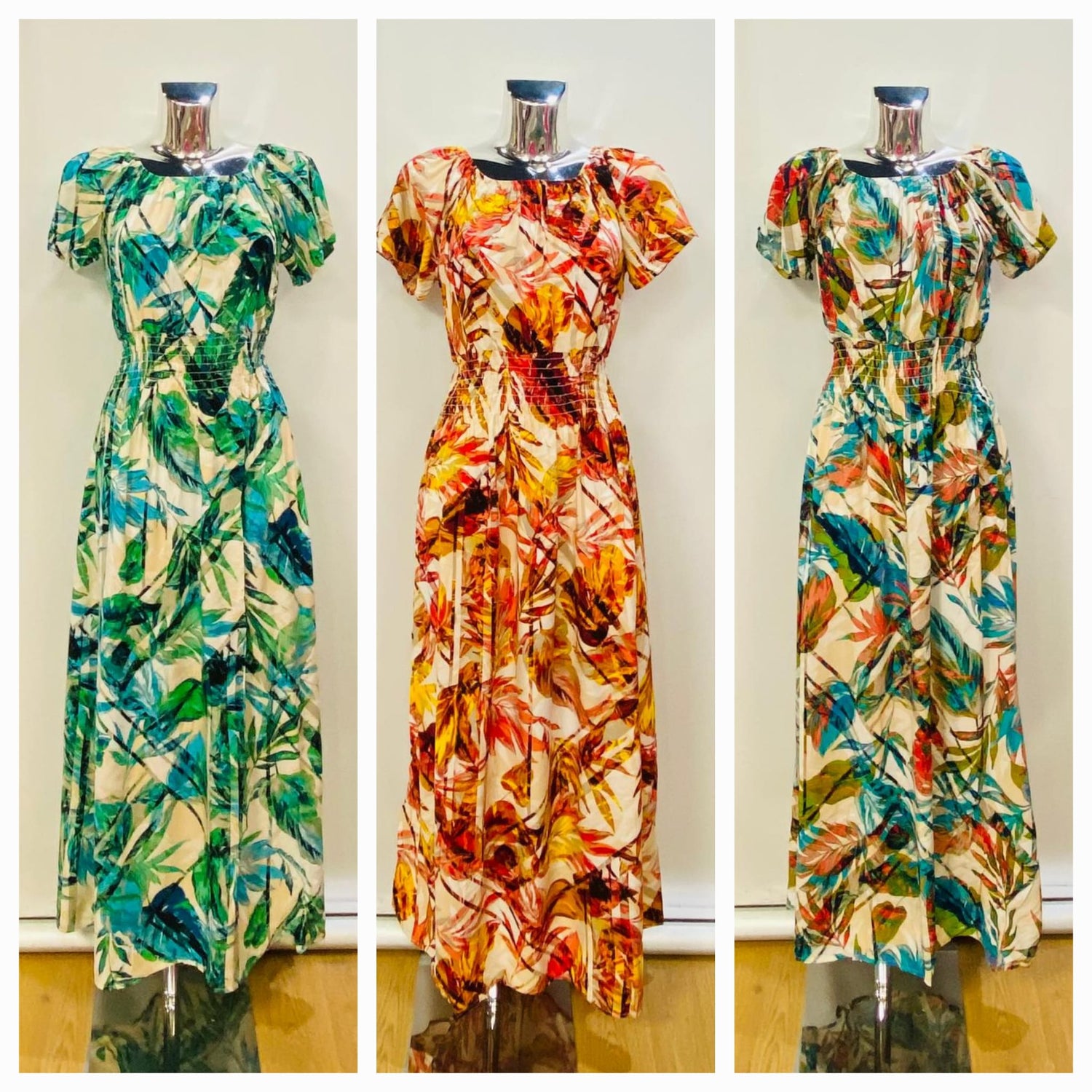 Tara Summer maxi Dress 2288-1 Tropical