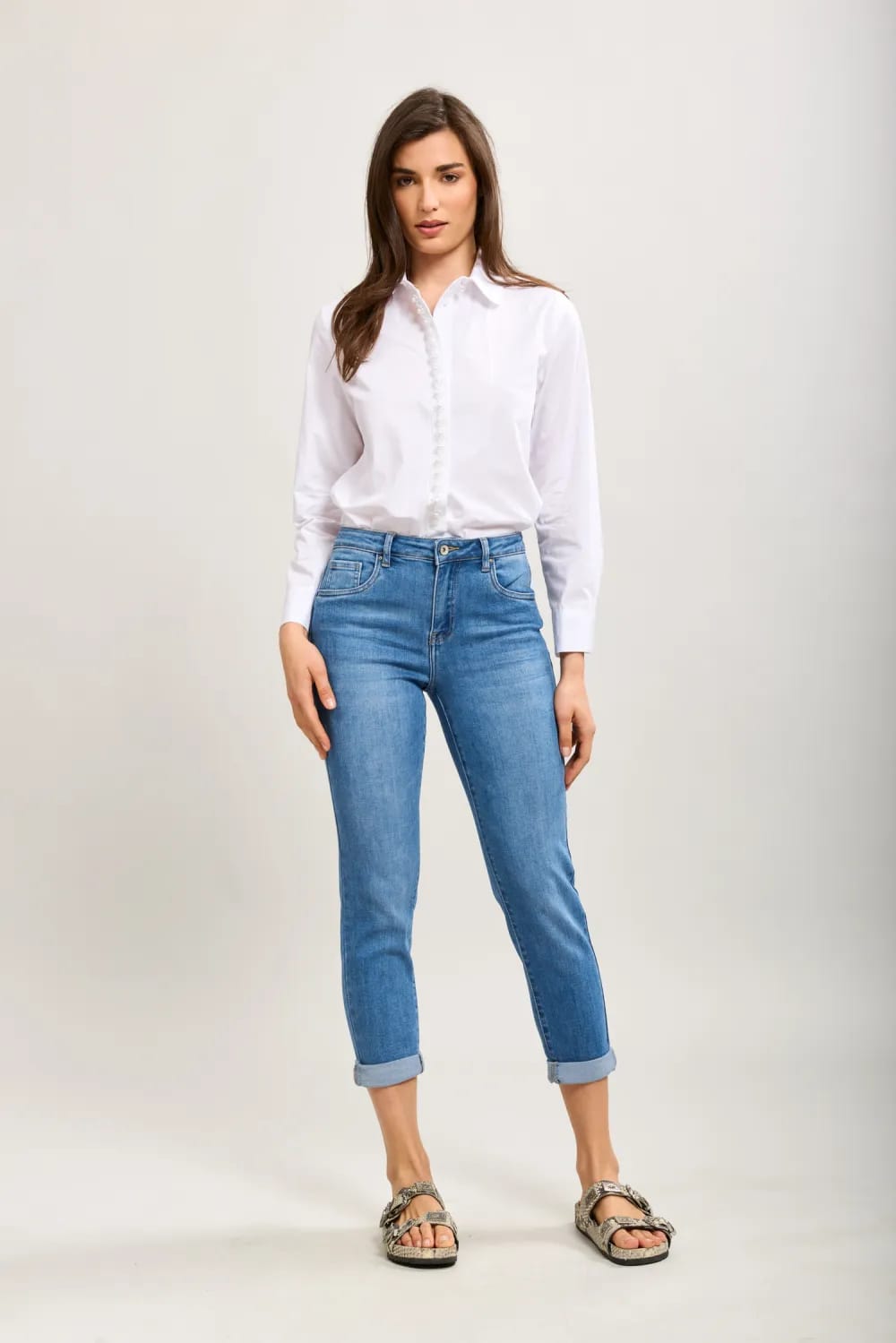 Toxic High Waist Stretch Jeans  Lt0029