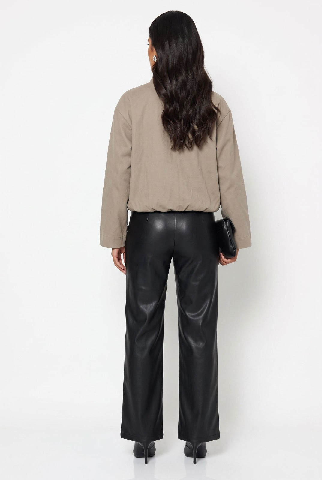 Marc Angelo Bubble Hem Jacket A3402 Stone