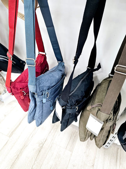 Nylon cross body bag  1010X