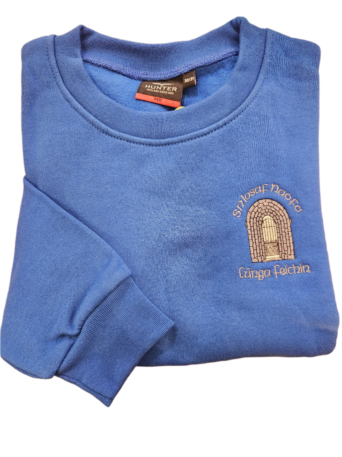 Cong National School Crested Sweatshirt Royal Blue