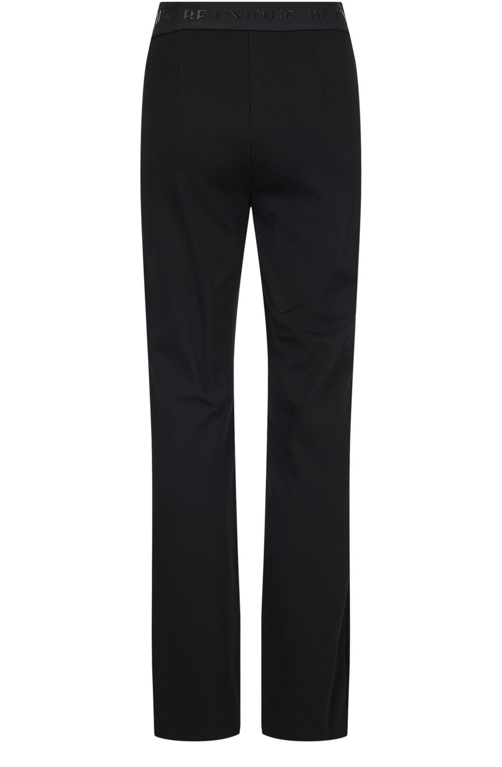 Robell Joella Statement Waistband Black Kickflare Trousers 53472 60012