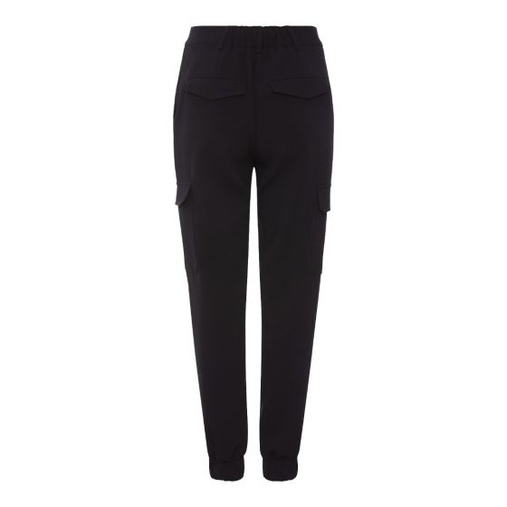 Rue De Femme Abra Black Cargo Pants