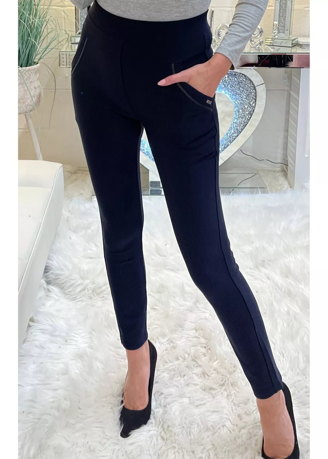 Yu &amp; Me Scuba Leggins with pockets.  All Colours