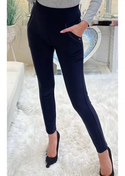 Yu &amp; Me Scuba Leggins with pockets.  All Colours