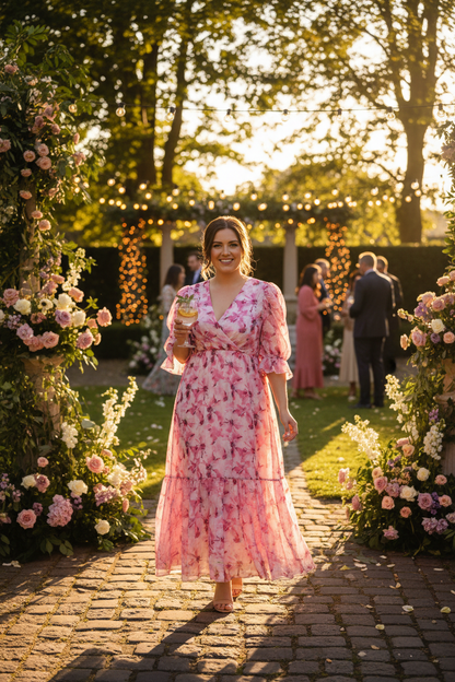 Summer party lifestyle image - full length