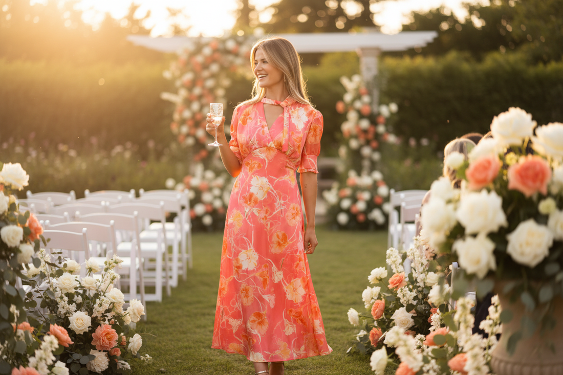 Summer wedding lifestyle image
