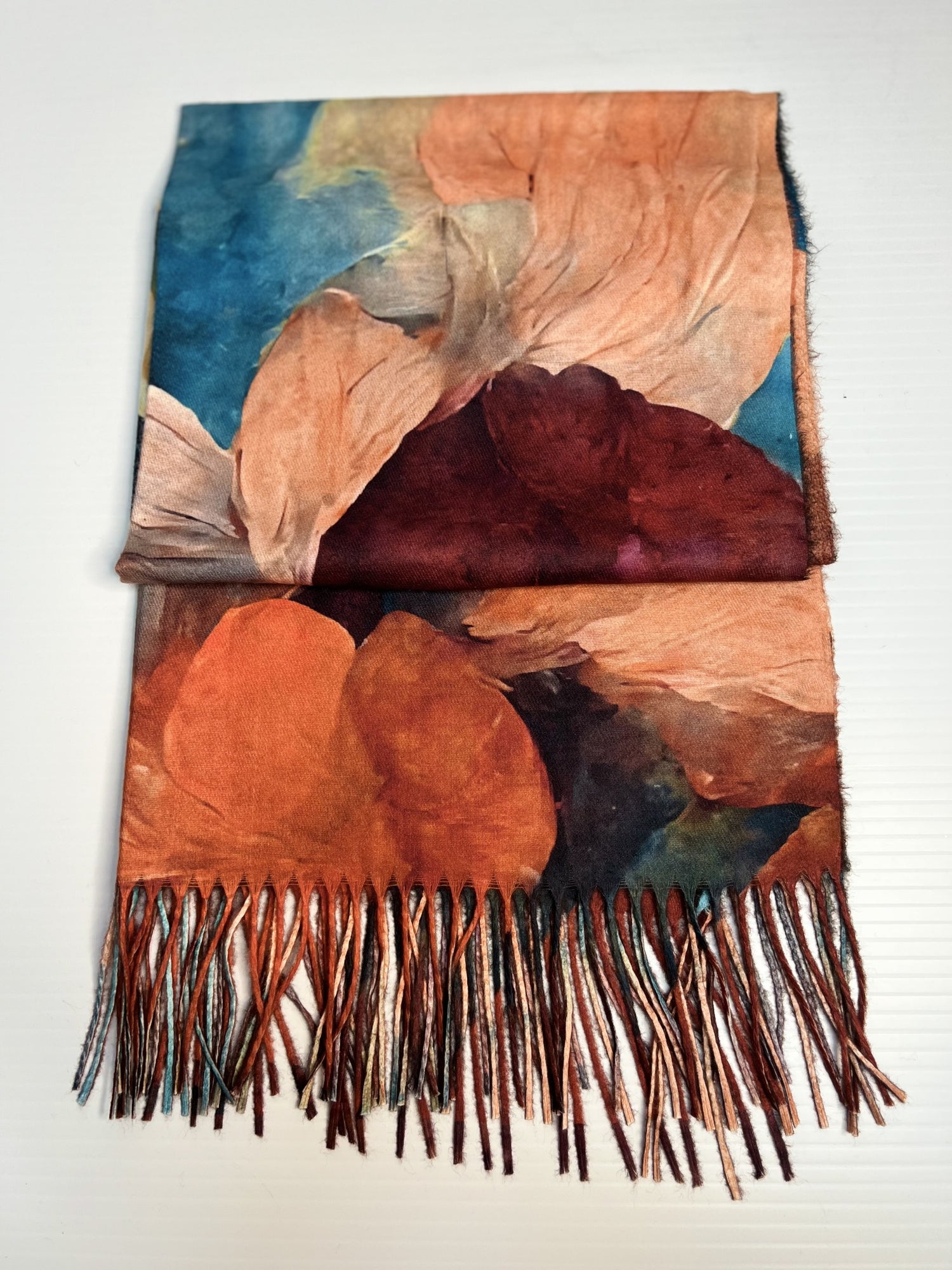 Winter Warm Gift set - Teal Gloves and Coordinating scarf