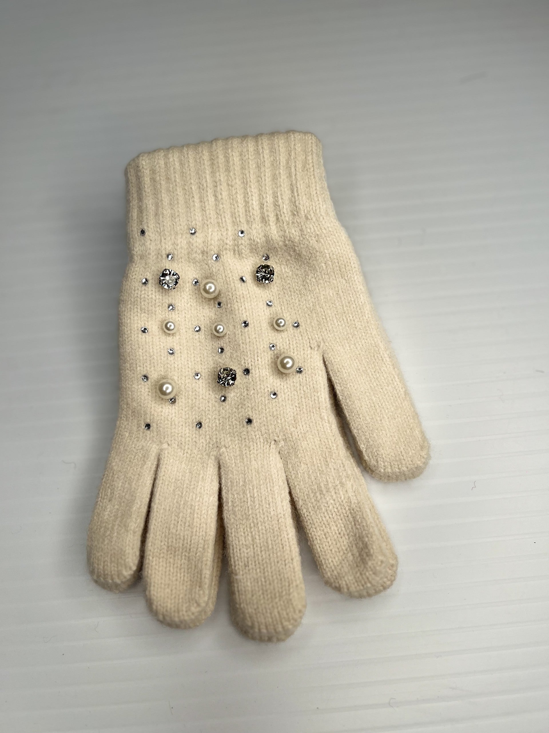 Starlight Gift Box - Cream Hat &amp; Gloves Set