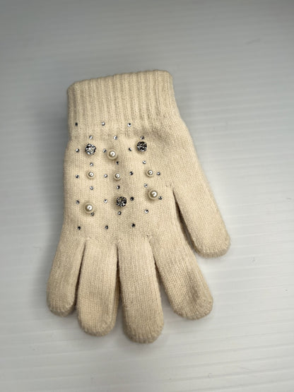 Starlight Gift Box - Cream Hat &amp; Gloves Set