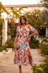 Tropical Floral Dress Summer Lifestyle