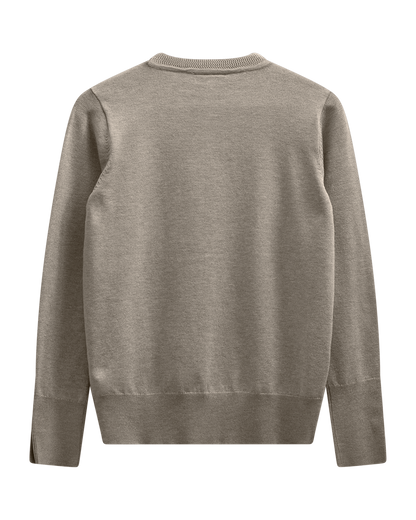 Free/Quent Fine Knit Jumper with button detail  211750