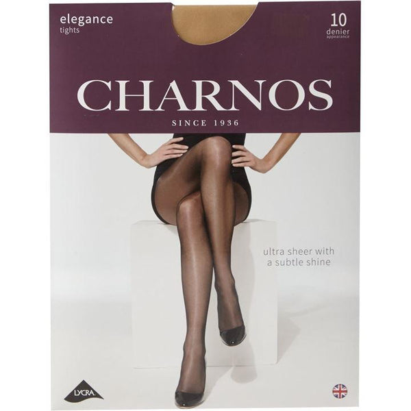 Charnos Elegance 10den Untra Sheer Tights (Caet)