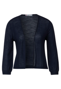 Street One bolero style short cardigan navy 319566