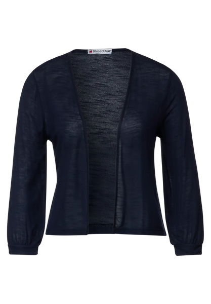Street One bolero style short cardigan navy 319566