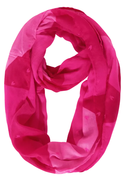Street One loop scarf pink 571936