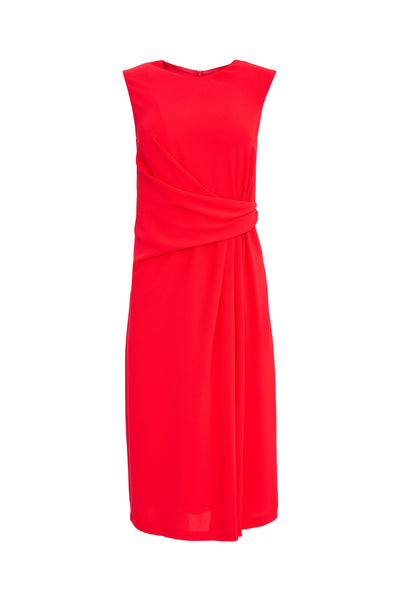 Red Sleeveless dress by Kate Cooper Kcs23104