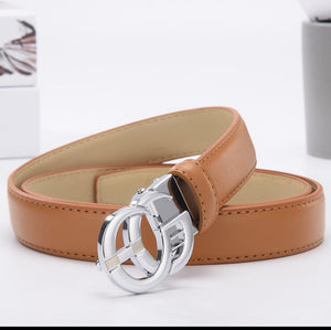 CG Belt Tan with Silver Buckle