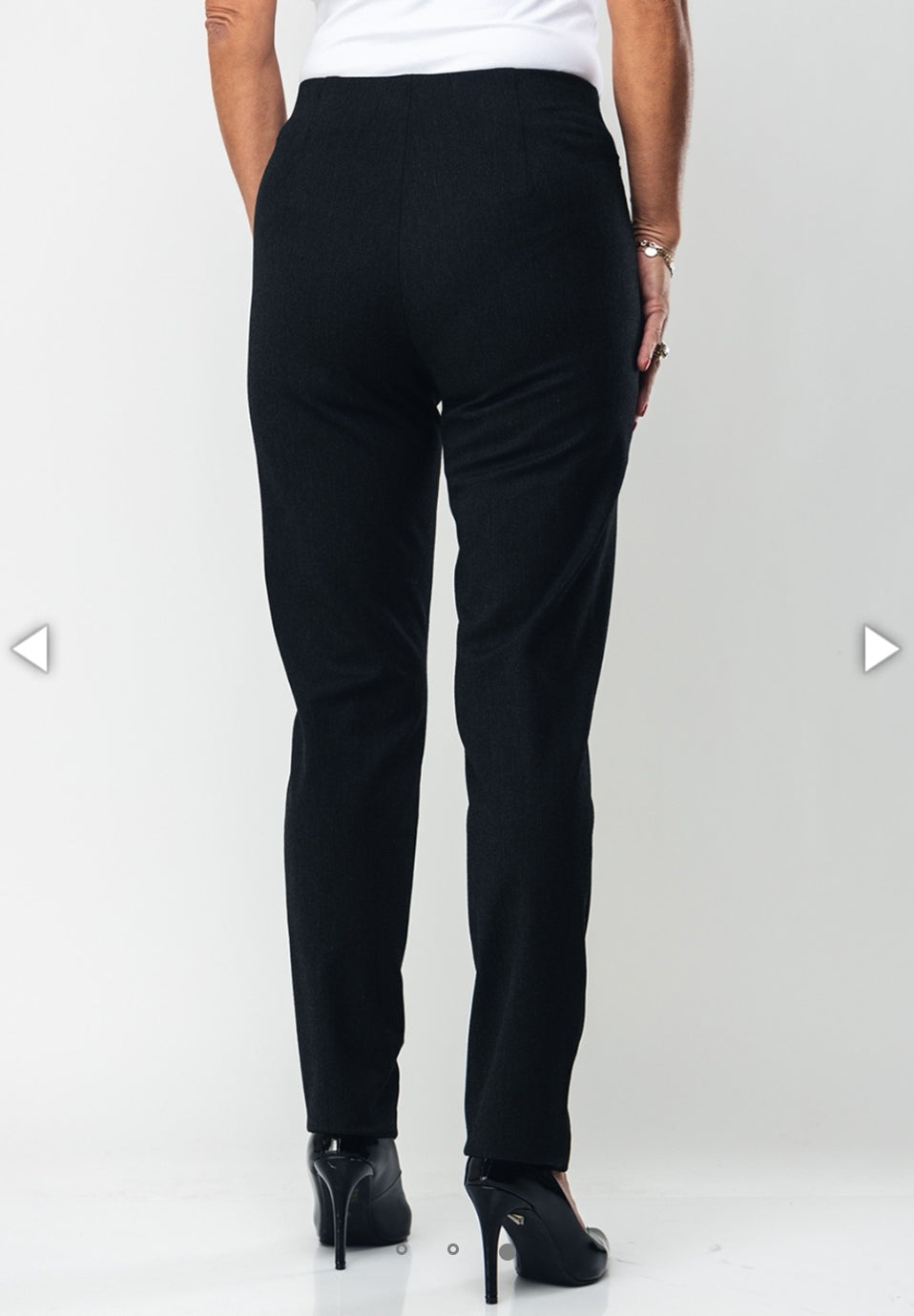 Robell Jacklyn Full Length Classic Trousers Black Or Navy 51408 5869