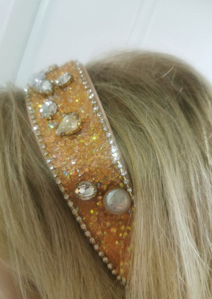 Jewel and Pearl encrusted headband